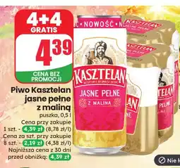 Dino Piwo Kasztelan Jasne Pełne z Maliną oferta