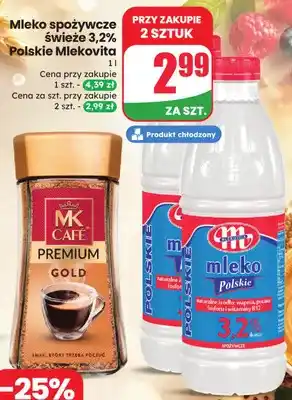 Dino Mleko spożywcze świeże 3,2% Polskie Mlekovita oferta