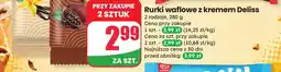 Dino Rurki waflowe z kremem o smaku waniliowym Deliss oferta