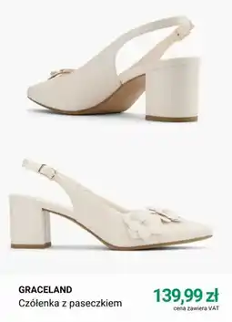 Deichmann Czółenka damskie z paseczkiem Graceland oferta