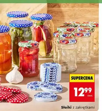 Biedronka Słoiki z zakrętkami oferta