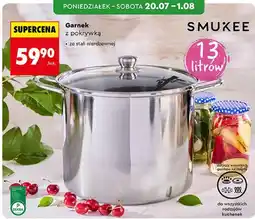 Biedronka Garnek z pokrywką Smukee ze stali nierdzewnej oferta