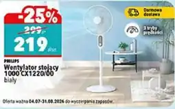 Biedronka Wentylator stojący Philips CX1220/00 oferta