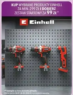 Biedronka Wybrane produkty Einhell oferta