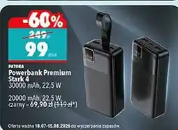 Biedronka Powerbank Premium Stark 4 Patona oferta