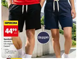 Biedronka Spodenki damskie lub męskie Kappa oferta
