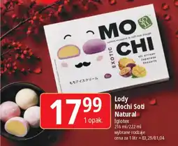 E.Leclerc Lody Mochi Soti Natural oferta