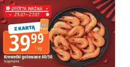E.Leclerc Krewetki gotowane 40/50 Scapmaree oferta