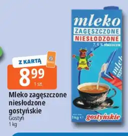 E.Leclerc Mleko Zagęszczone Niesłodzone Gostyńskie oferta