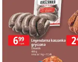 E.Leclerc Legendarna kaszanka gryczana Olewnik oferta