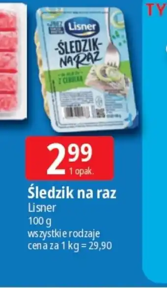 E.Leclerc Śledzik na raz Lisner oferta