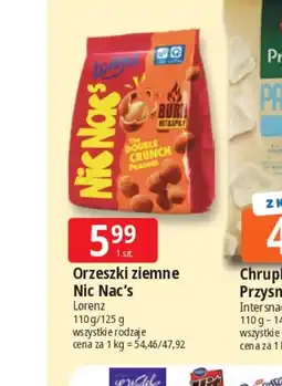 E.Leclerc Orzeszki ziemne Nic Nac's Lorenz oferta
