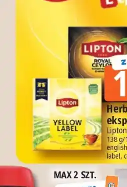 E.Leclerc Herbata zielona Lipton oferta