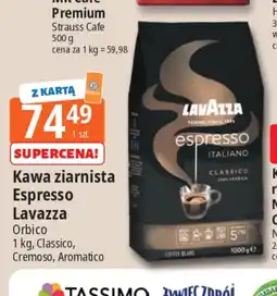 E.Leclerc Kawa ziarnista Espresso Lavazza oferta