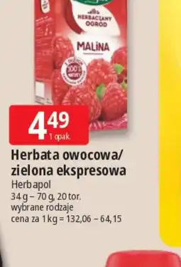 E.Leclerc Herbata owocowa/zielona ekspresowa Herbapol oferta