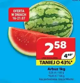 Delfin Arbuz oferta