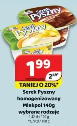 Delfin Serek Pyszny homogenizowany Mlekpols oferta