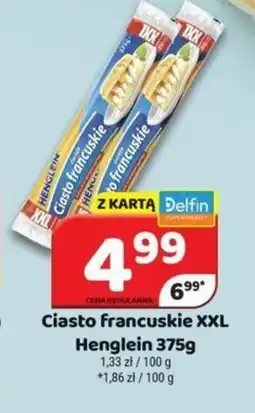 Delfin Ciasto francuskie XXL Henglein oferta