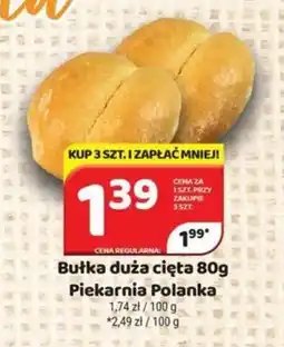 Delfin Bułka duża cięta 80g Piekarnia Polanka oferta