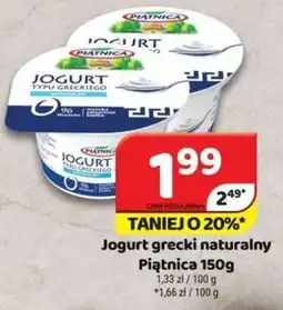 Delfin Jogurt grecki naturalny Piątnica oferta