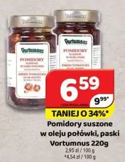 Delfin Pomidory suszone w oleju połówki, paski Vortumnus oferta