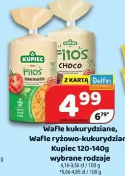 Delfin Wafle kukurydziane, Wafle ryżowo-kukurydziane Kupiec oferta