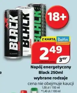 Delfin Napój energetyczny Black oferta