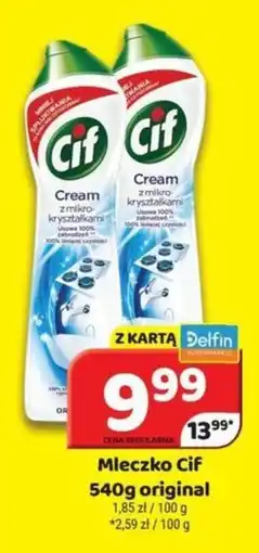 Delfin Mleczko Cif oferta