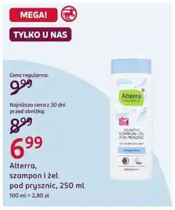 Rossmann Alterra, szampon i żel pod prysznic, 250 ml oferta
