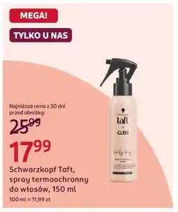 Rossmann SCHWARZKOPF TAFT oferta