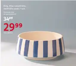 Rossmann Eloy, misa ceramiczna, niebieskie paski, 1 szt oferta