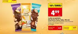 Biedronka Lody na patyku Marletto Fairy Tale, 90 ml oferta