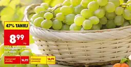 Biedronka Winogrona jasne na wage oferta