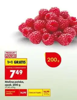 Biedronka Malina polska, opak. 200 g oferta