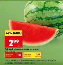 Biedronka Arbuz drobno pestkowy na wagę oferta