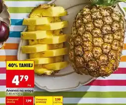 Biedronka Ananas na wagę oferta
