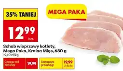 Biedronka Schab wieprzowy kotlety, Mega Paka, Kraina Mięs, 680 g oferta