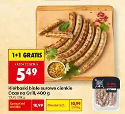 Biedronka Kiełbaski białe surowe cienkie Czas na Grill,, 400 g oferta