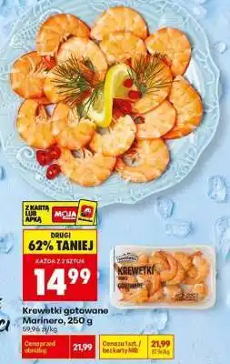 Biedronka Krewetki gotowane Marinero 250 g oferta