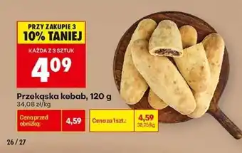 Biedronka Przekąska kebab, 120 g oferta