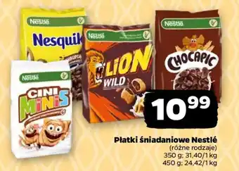 Płatki śniadaniowe Nestlé