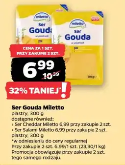 Netto Ser Gouda Miletto oferta