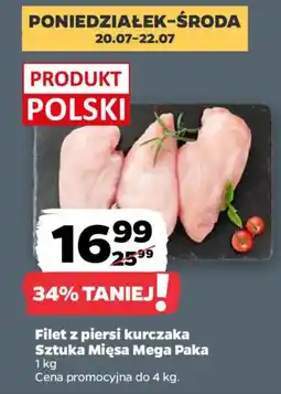 Netto Filet z piersi kurczaka Sztuka Mięsa Mega Paka oferta