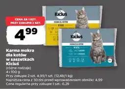 Netto Karma mokra dla kotów Kiciuś oferta
