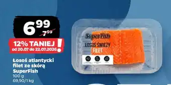 Netto Łosoś atlantycki filet ze skórą SuperFish oferta