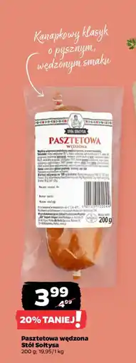 Netto Pasztetowa wędzona Stół Sołtysa oferta
