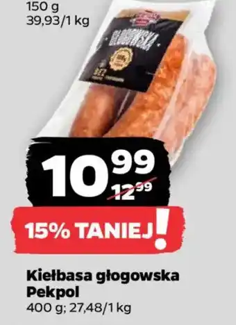 Netto Kiełbasa głogowska Pekpol oferta