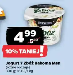 Netto Jogurt 7 Zbóż Bakoma Men oferta