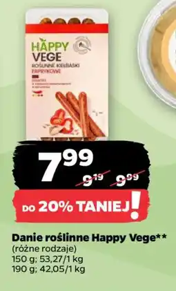 Netto Danie roślinne Happy Vege oferta