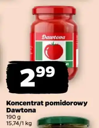 Netto Koncentrat pomidorowy Dawtona oferta